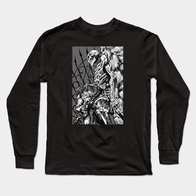 ZOMBIE FRANK FORTE 2 Long Sleeve T-Shirt by AtomicMadhouse